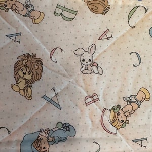 Precious Moments baby quilt