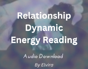 Relationship Dynamic Intuitive Energy Reading: Romantic or Platonic, Love Reading, Insight & Clarity (Audio Download)
