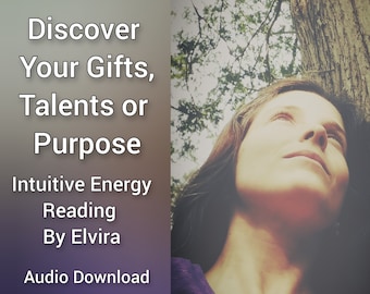 Discover Your Life Purpose Intuitive Energy Reading, Clarify Your Direction (Audio Download)