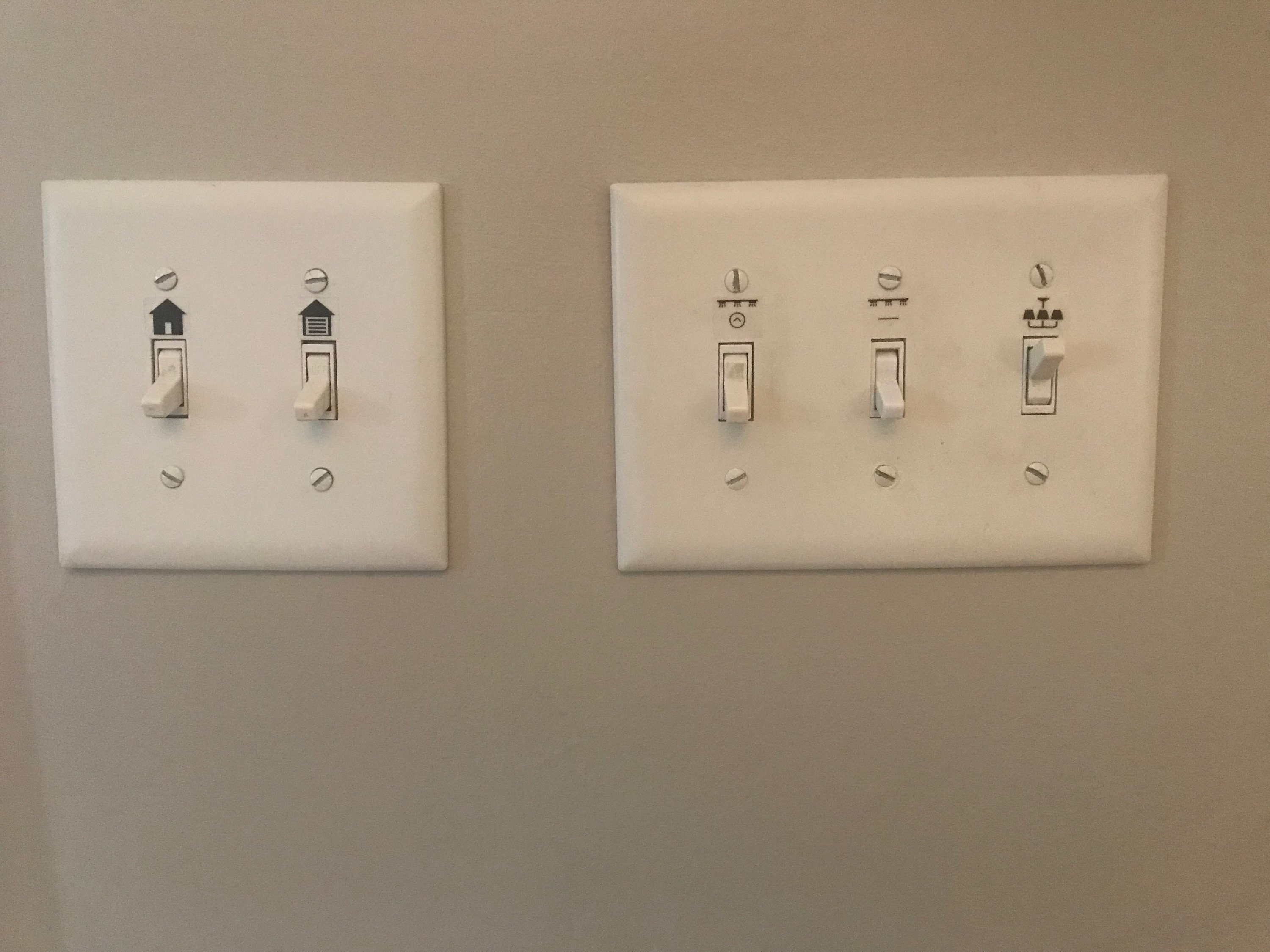 Light Switch Decals Light Switch Labels Light Switch Etsy Australia