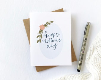 Cards and envelope | Happy Mother’s Day | blank inside |  birthday, thinking of you, congratulations