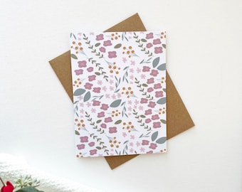 Cards and envelope | Valentines Day Card  | blank inside | Encouragement | Thinking of You | Greeting | Secret Sister | Birthday