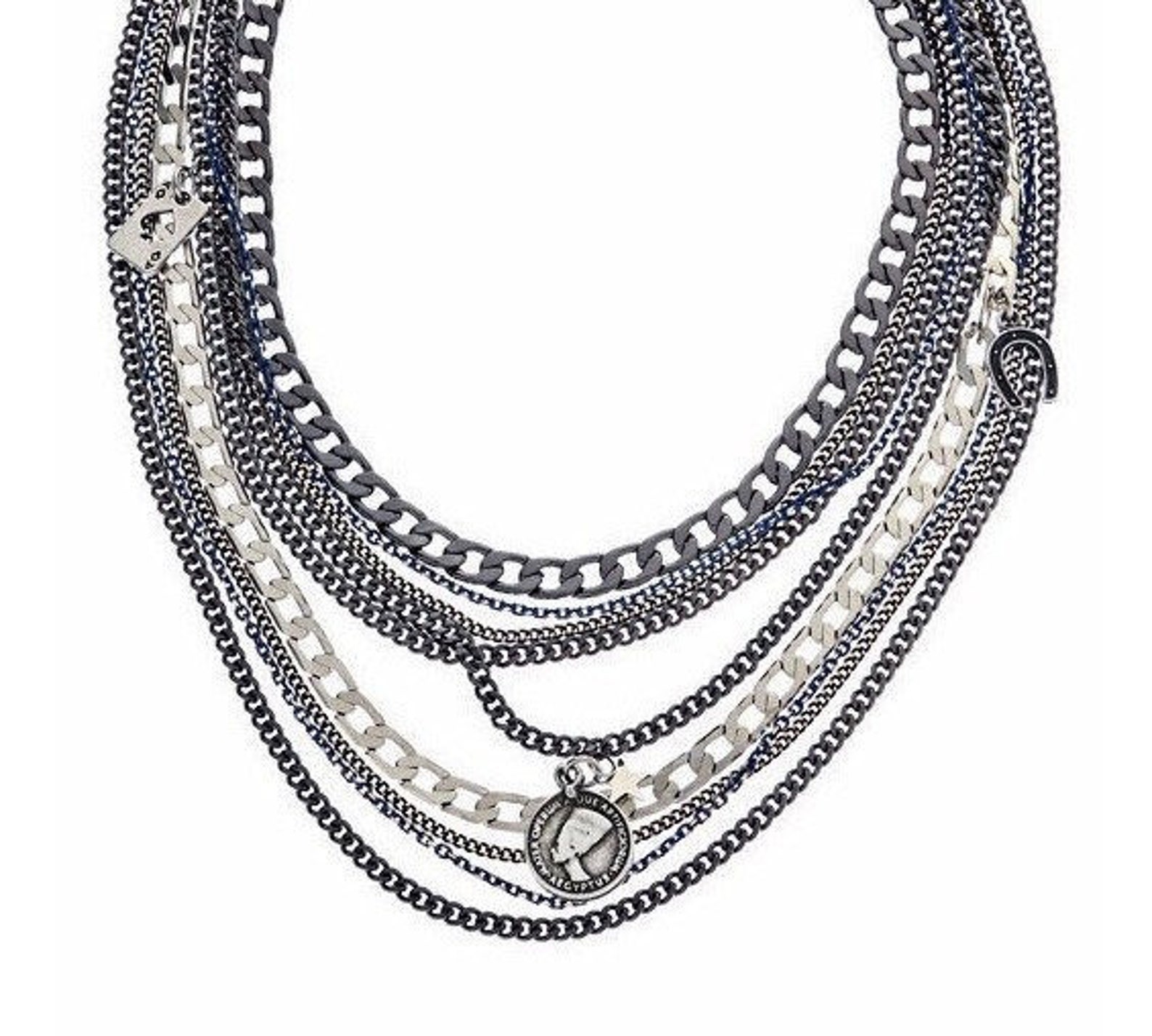 Fashion Accessory. Multi charm Necklace Etsy 日本