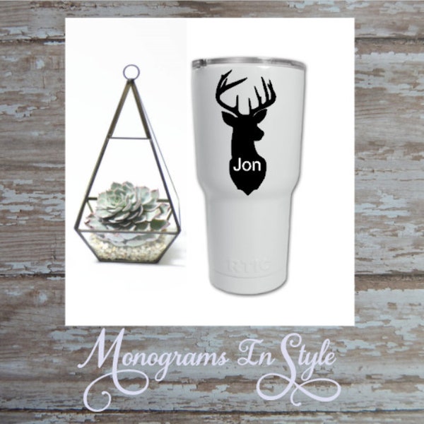 Camping Cup Decal Etsy