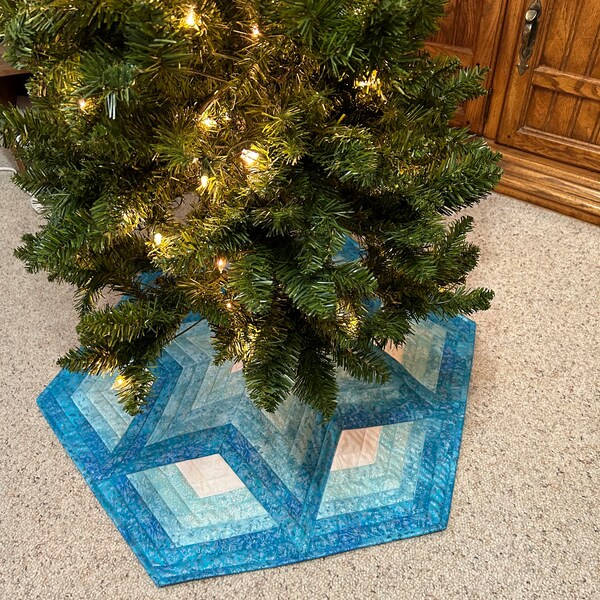 Turquoise Tree Skirt 