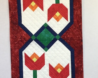 Red Tulips Runner