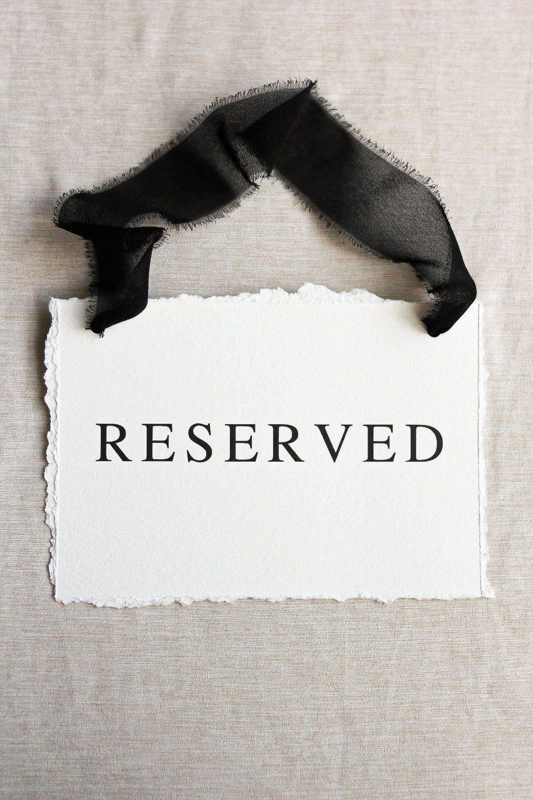 Paper Reserve Rows Reserved Row Sign, Wedding Reserved Sign, 5x7 Wedding Reception Sign ...