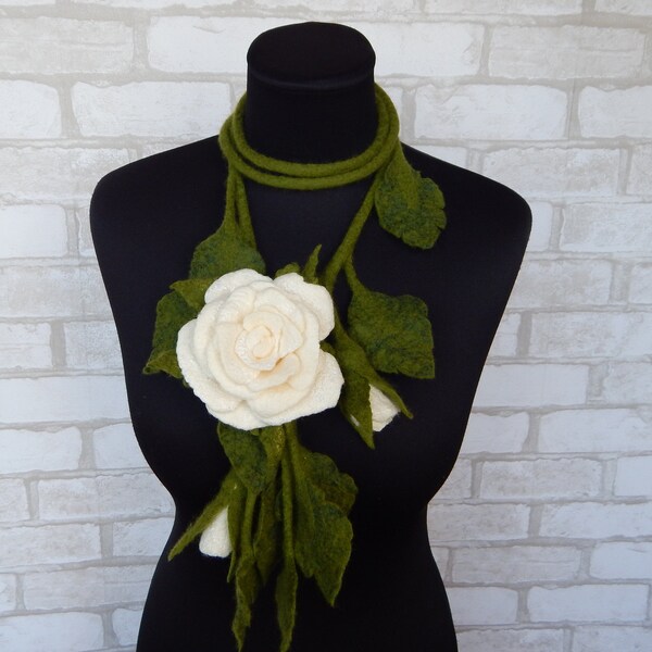 Wool Felt Necklace Etsy