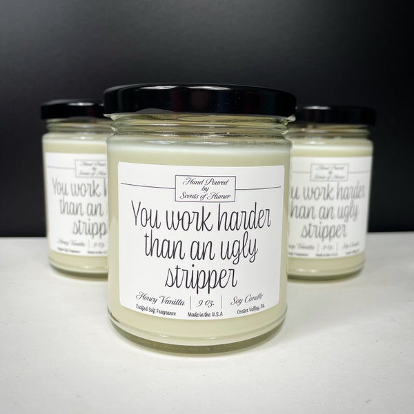 Ugly Candles Etsy