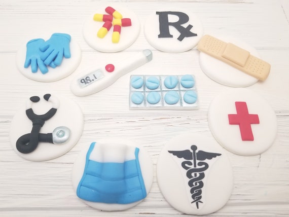 Nurse Cupcake Toppers Doctor Cupcakes Nurse Cupcakes Etsy