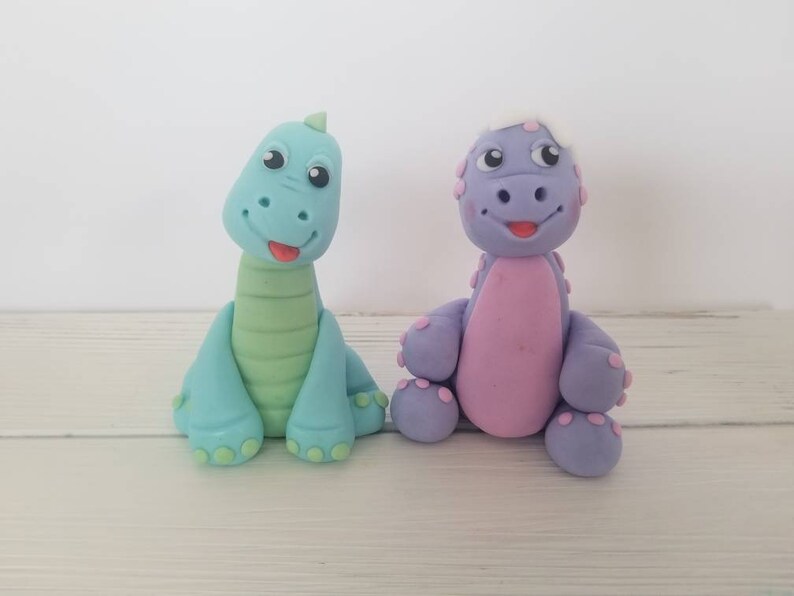 Cute dinosaur cake toppers dinosaur birthday Dinosaur cake toppers baby dinosaur cake toppers fondant dinosaur cake toppers