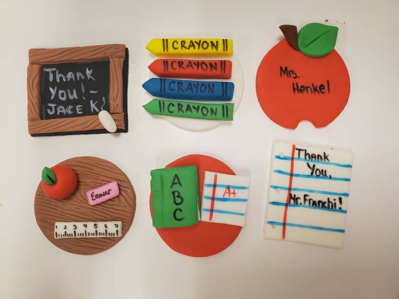 teacher appreciation cupcakes classroom cupcake toppers school cupcakes school cupcake toppers student cupcake Teacher cupcake toppers