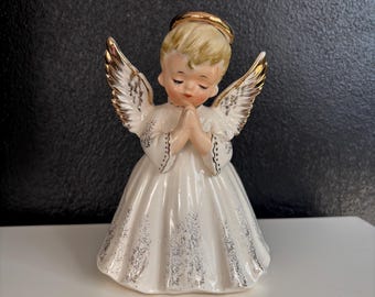 Lefton Praying Angel Indoor Planter Figurine