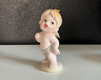 Norcrest Cherub Boy Figurine - Small Wings