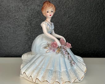 Josef Originals Figurine - Ladies Of Song - Portraits Series - Blue Version