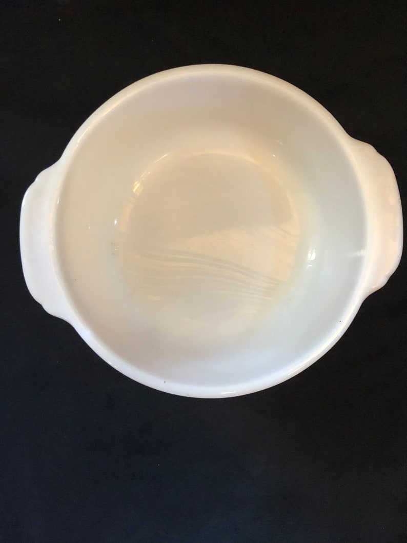 Fire King Peach Lustre 2 Quart Casserole Dish