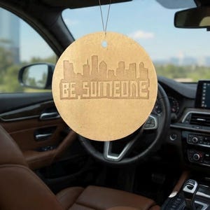 Luxe Leather Air Freshener | BE SOMEONE (New Car Leather Scent) with extra spray!