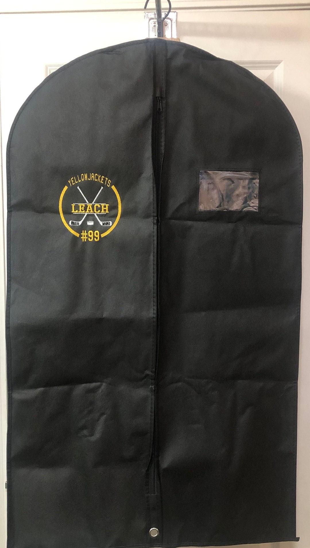 Embroidered Garment Bag Etsy