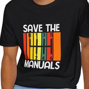 Manual Transmission Car Lover T-Shirt, Stick Shift Tee, Car Enthusiast Shirt, Automotive Gear Top, Unisex Softstyle Shirt