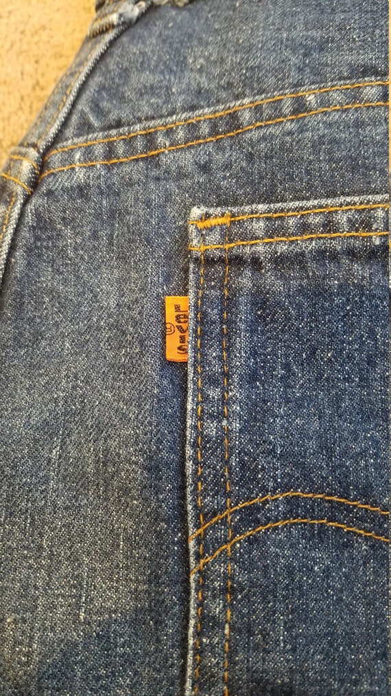 Vintage Orange Tab Levi's - image 9