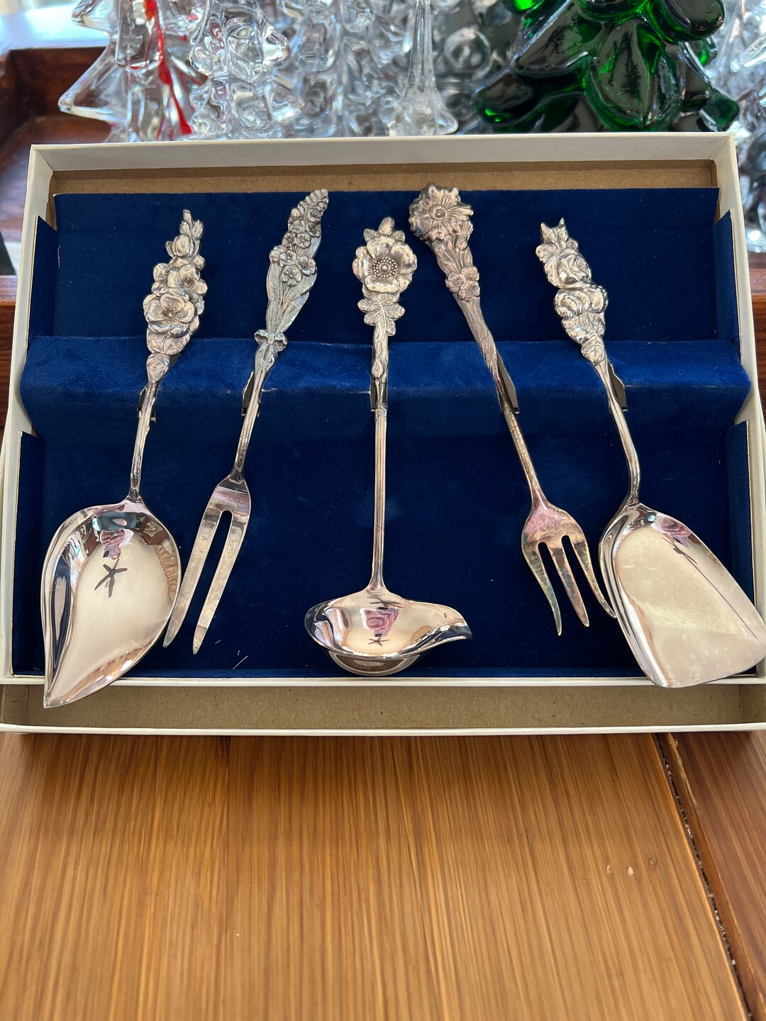 Reed and Barton Harlequin Serving Pieces Silver Plate Etsy