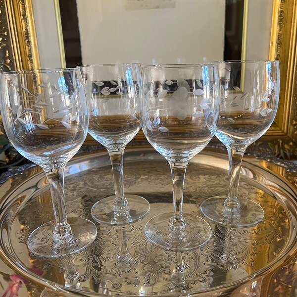 Princess House Crystal Drinking Glasses Etsy