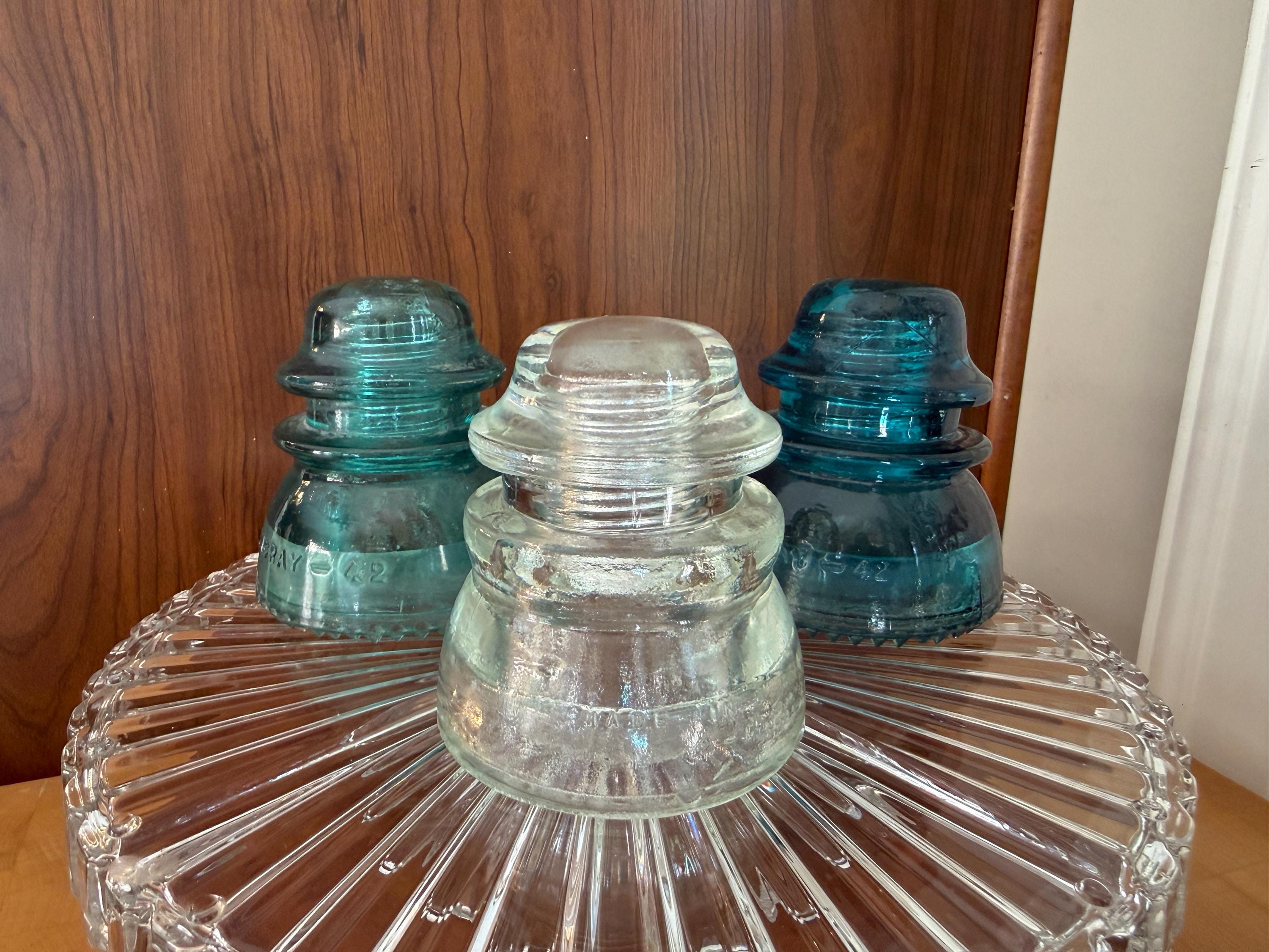 Hemingray 42 Blue Glass Insulator - Etsy