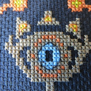 Legend of Zelda Sheikah Eye Cross Stitch Pattern PDF Download, Gift for Gamer, Breath of the Wild, Nerdy Cross Stitch, Video Game image 3