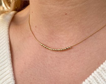 Custom Morse Code Necklace