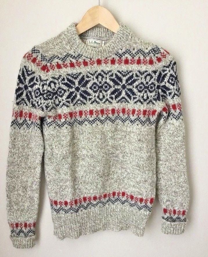 ll bean vintage sweater