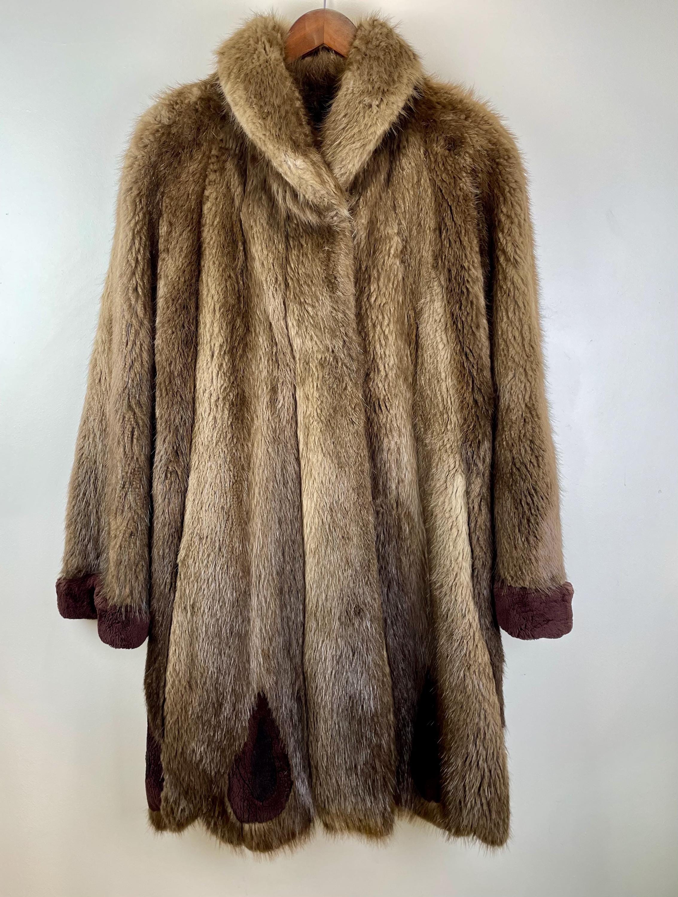 1980's Fur Coat - Etsy Canada