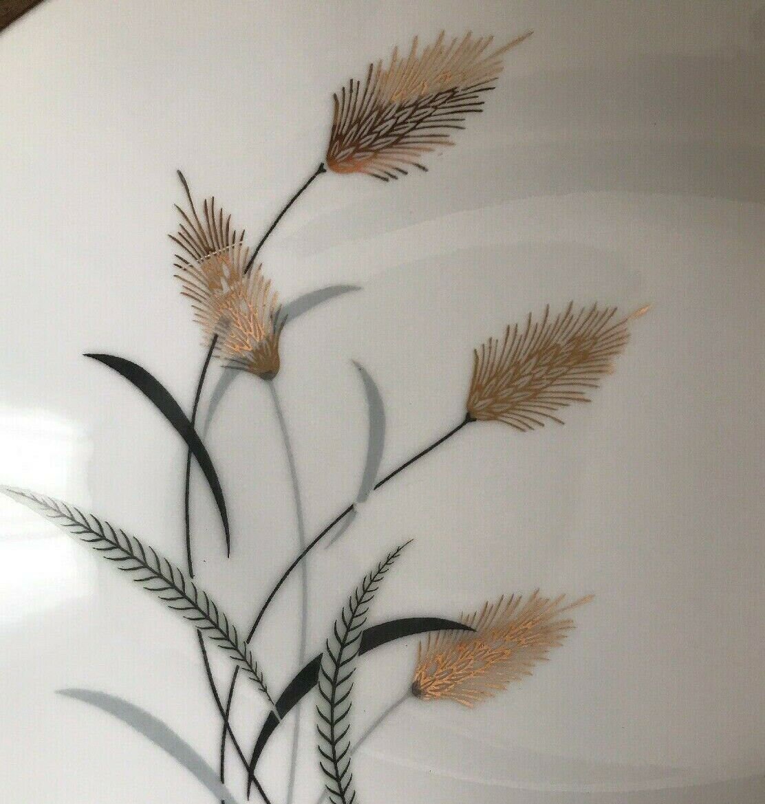 Vintage Bel Air China Golden Grain Serving Bowl Japan Small