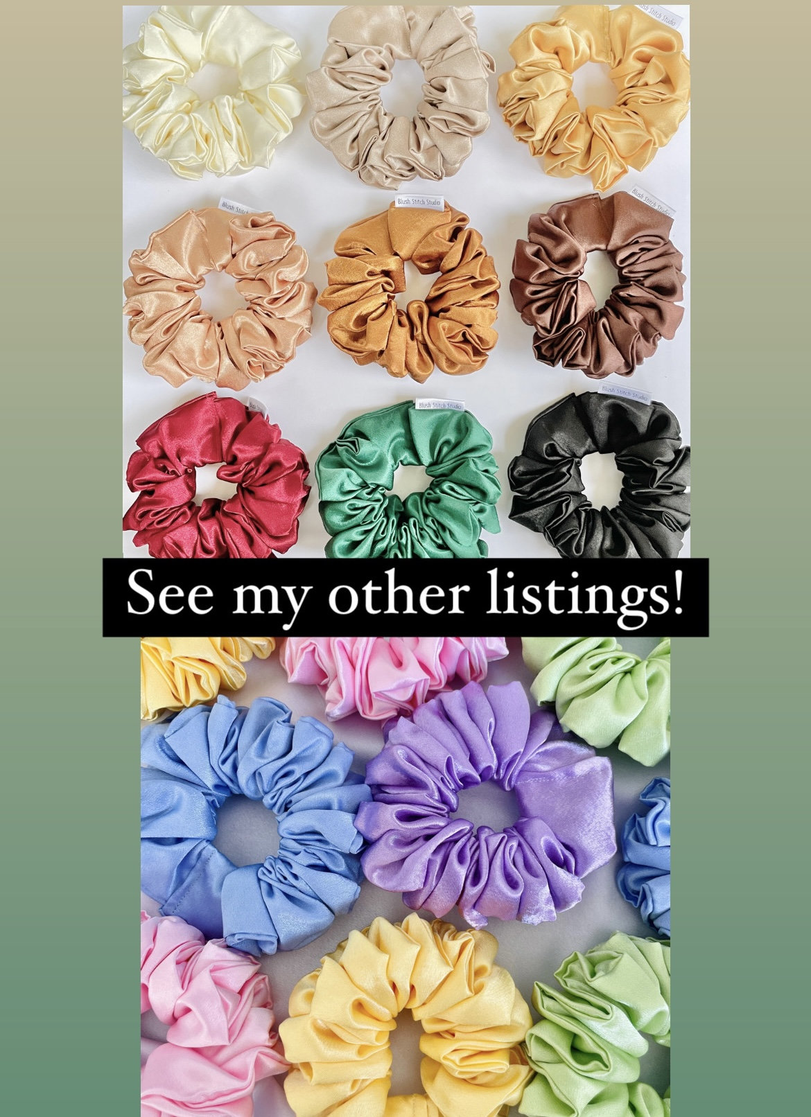 Pink Satin Scrunchie, Light Pastel Pink Satin Canada, Satin Scrunchies ...