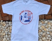 Vintage 80s The Great Allegheny Run 1983 Pepsi McDonalds Sponsored White T shirt Size Small Made In USA
