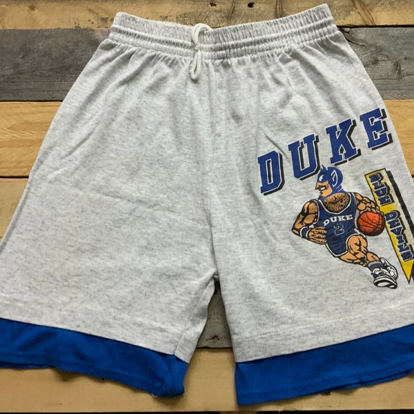 Vintage 90s Duke Blue Devils Youth Size Large Made In USA