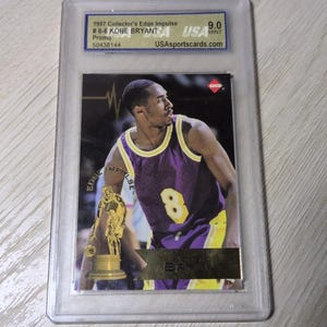 1997 Collectors Edge Impulse #6-6 Kobe Bryant-promokaart Graded USA 9