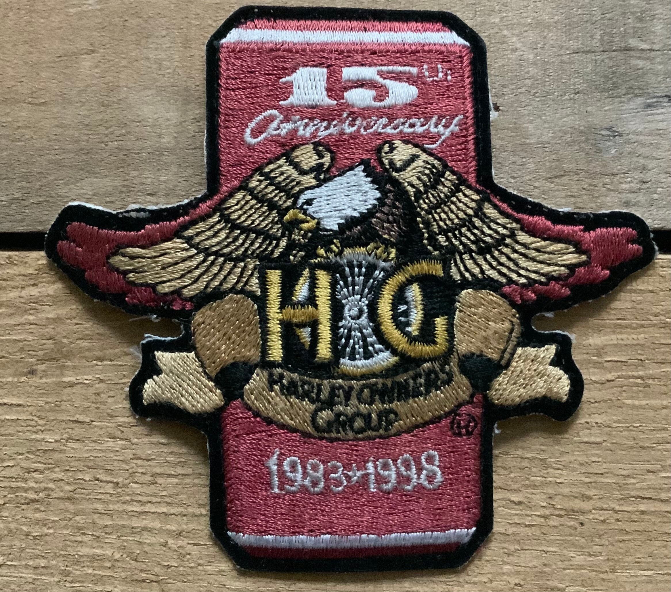 Milwaukee Chapter #1 Harley Owners Group With Leather H.o.g Patch