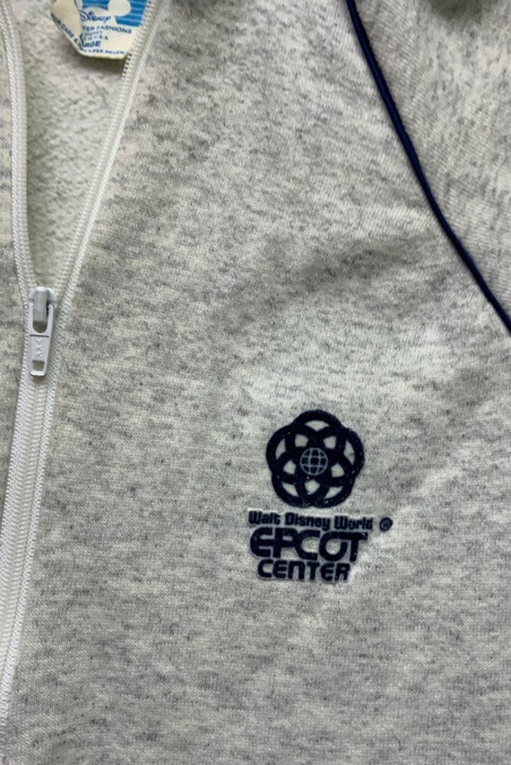 Vintage 80s Walt Disney World Epcot Center Gray 1… - image 2