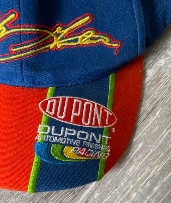 New Vintage 90s NASCAR DuPont Racing Snapback 199… - image 2