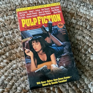 Pulp Fiction Vhs Sealed - Etsy