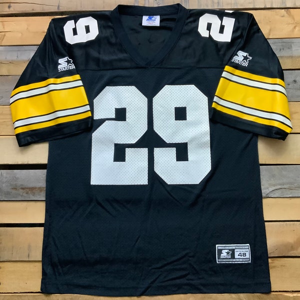 Vintage 90s Pittsburgh Steelers Starter Jersey 1995 Size 48 Large