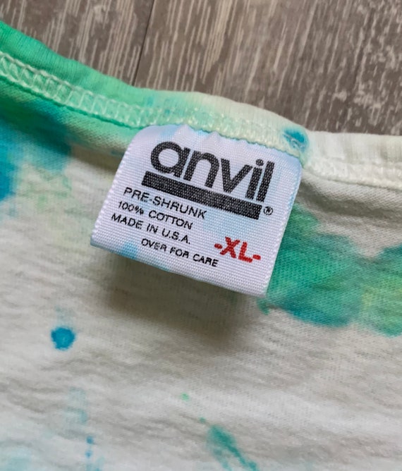 Vintage 90s Cactus Juice Liqueur Tie Dye T Shirt Sz XL Made in USA 