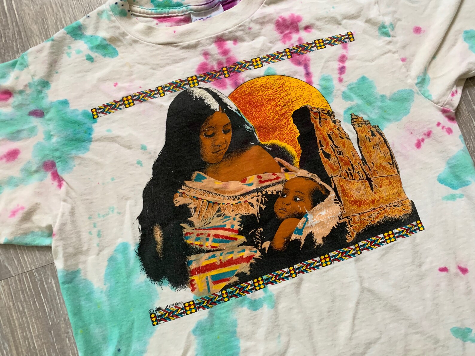 native american tie dye shirts