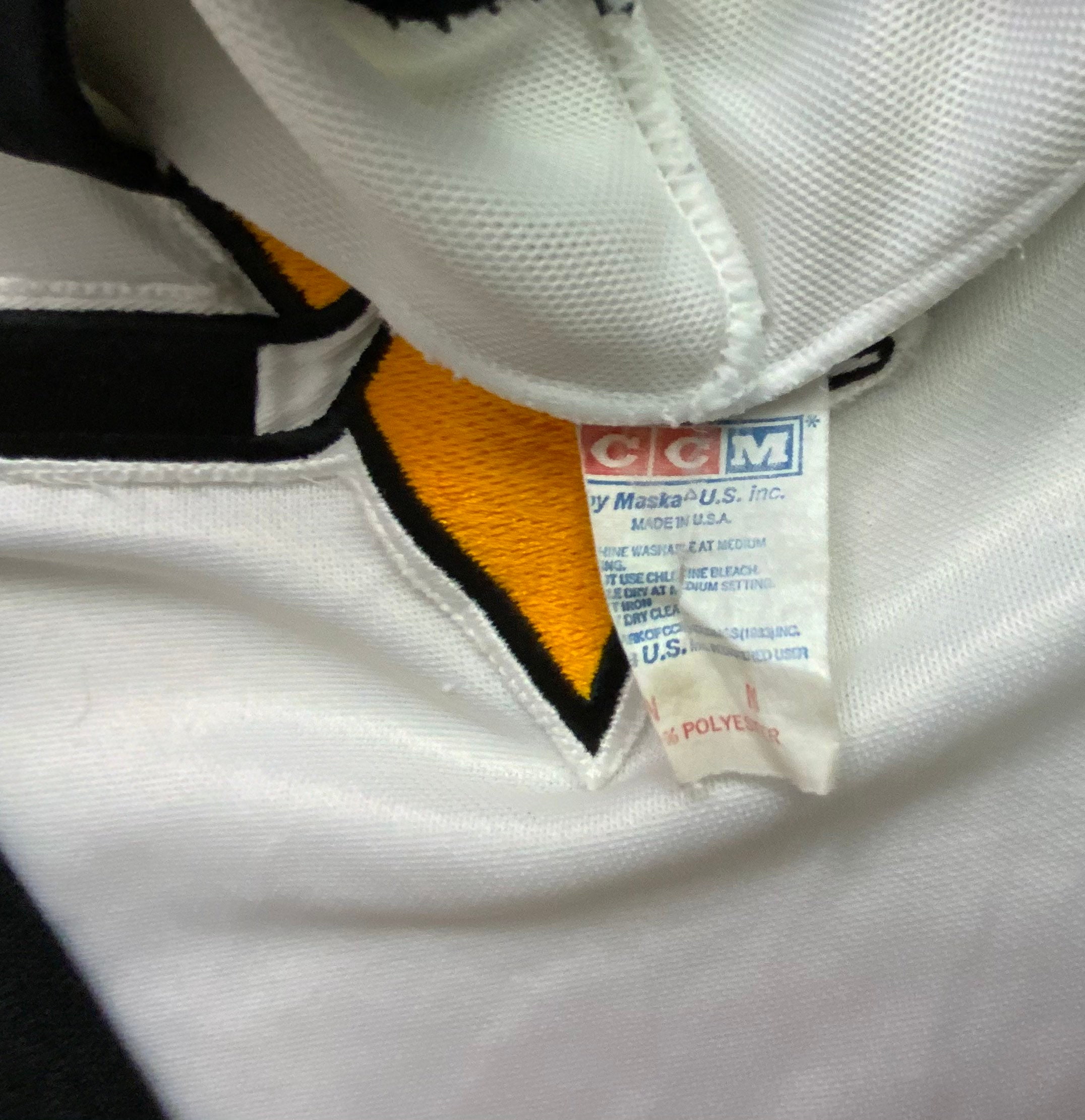 Vintage 90er Jahre Pittsburgh Pinguine CCM Weiß Bestickter | Etsy