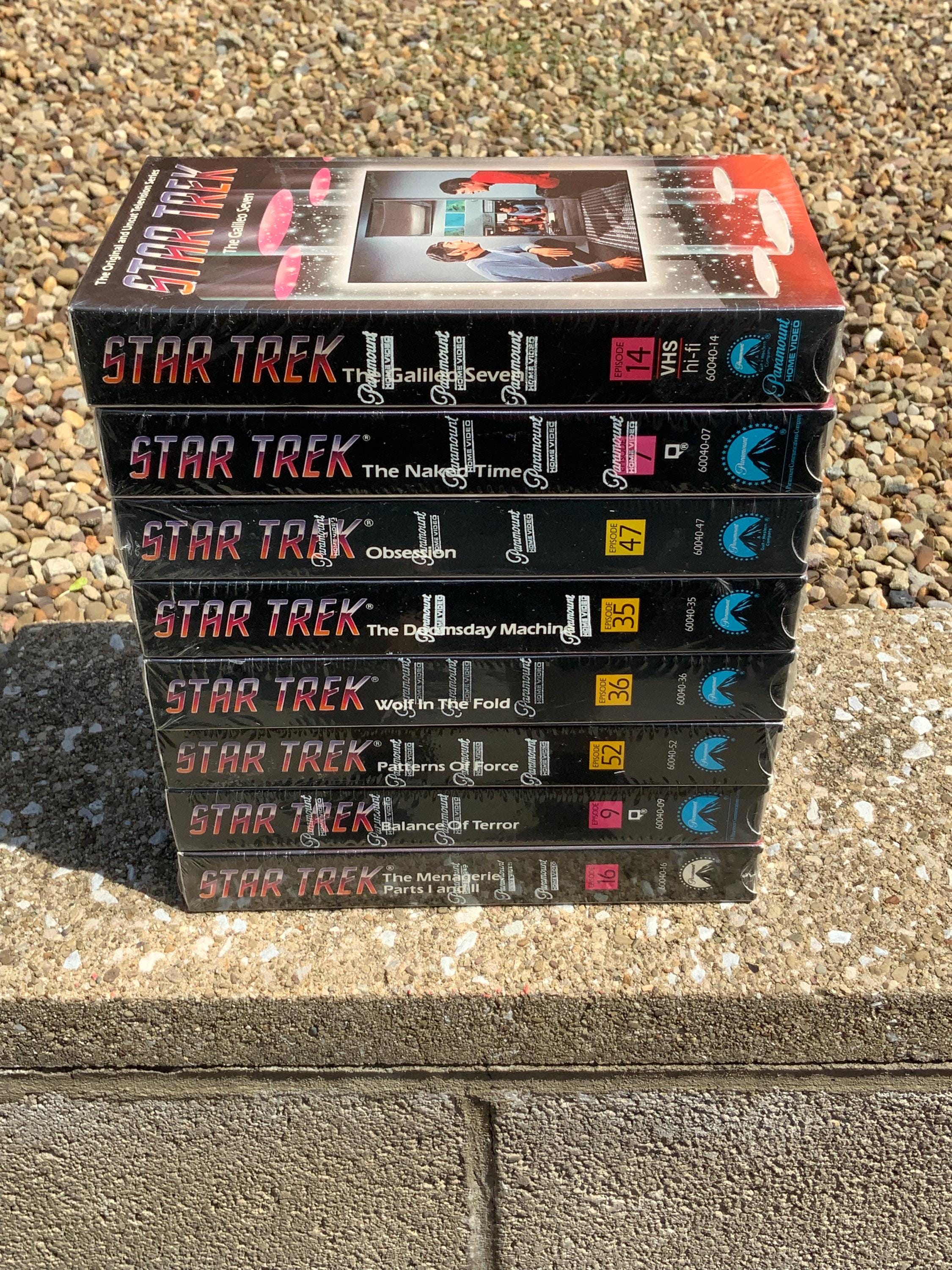 スタートレック NOS 新品未開封 VHS テープ 8本セット エピソード 8 26