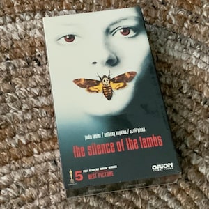羊たちの沈黙（VHS、1990年）新品未開封、オリオンウォーターマーク付き、ジョディ・フォスター