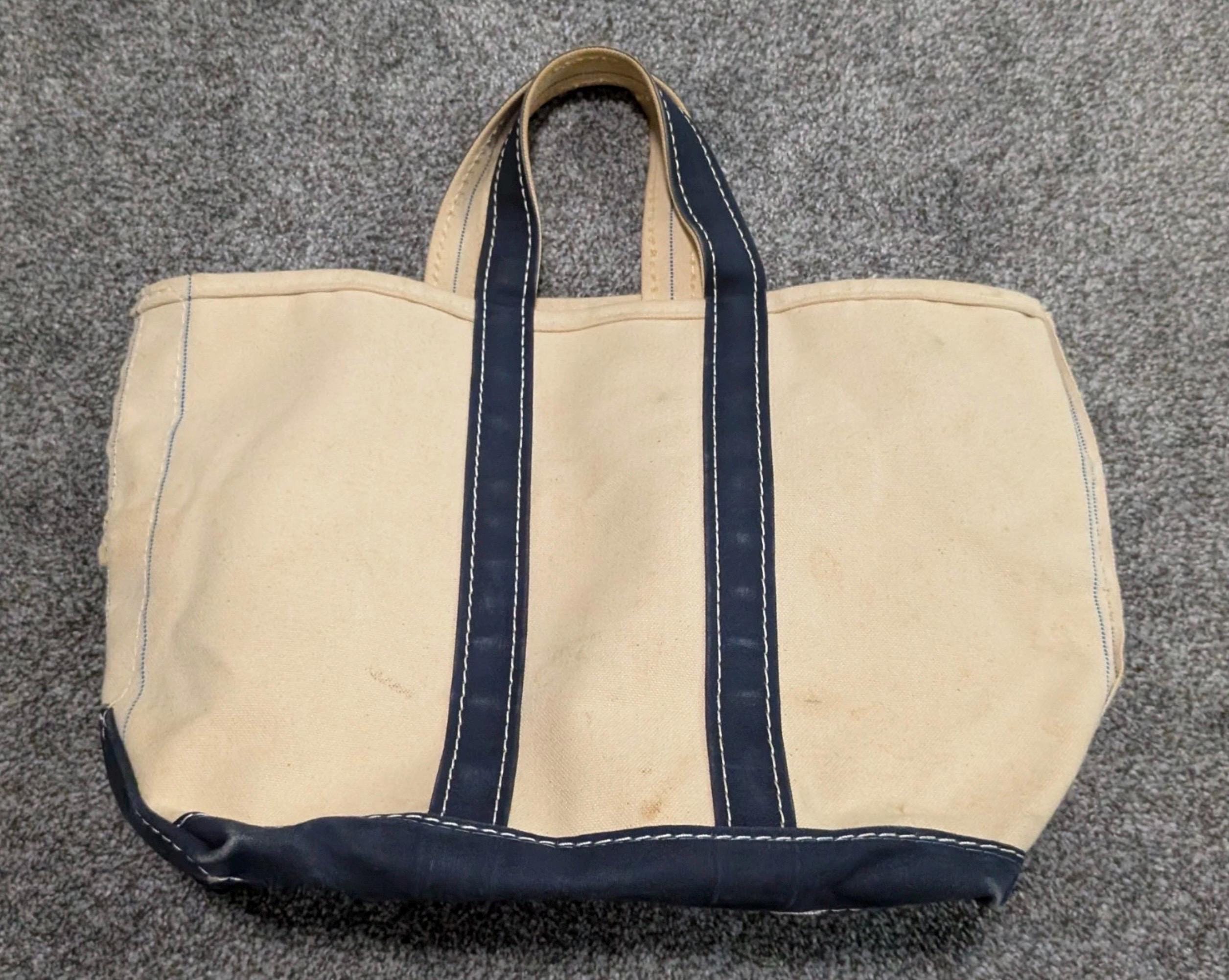 Ll Bean Boat Tote Vintage - Etsy