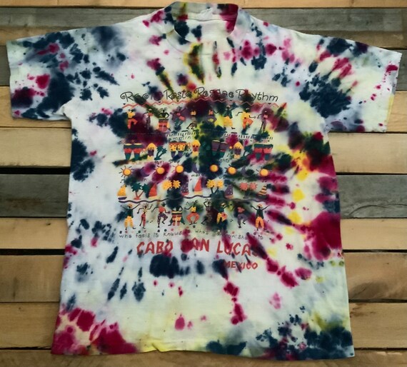 reggae tie dye t shirt