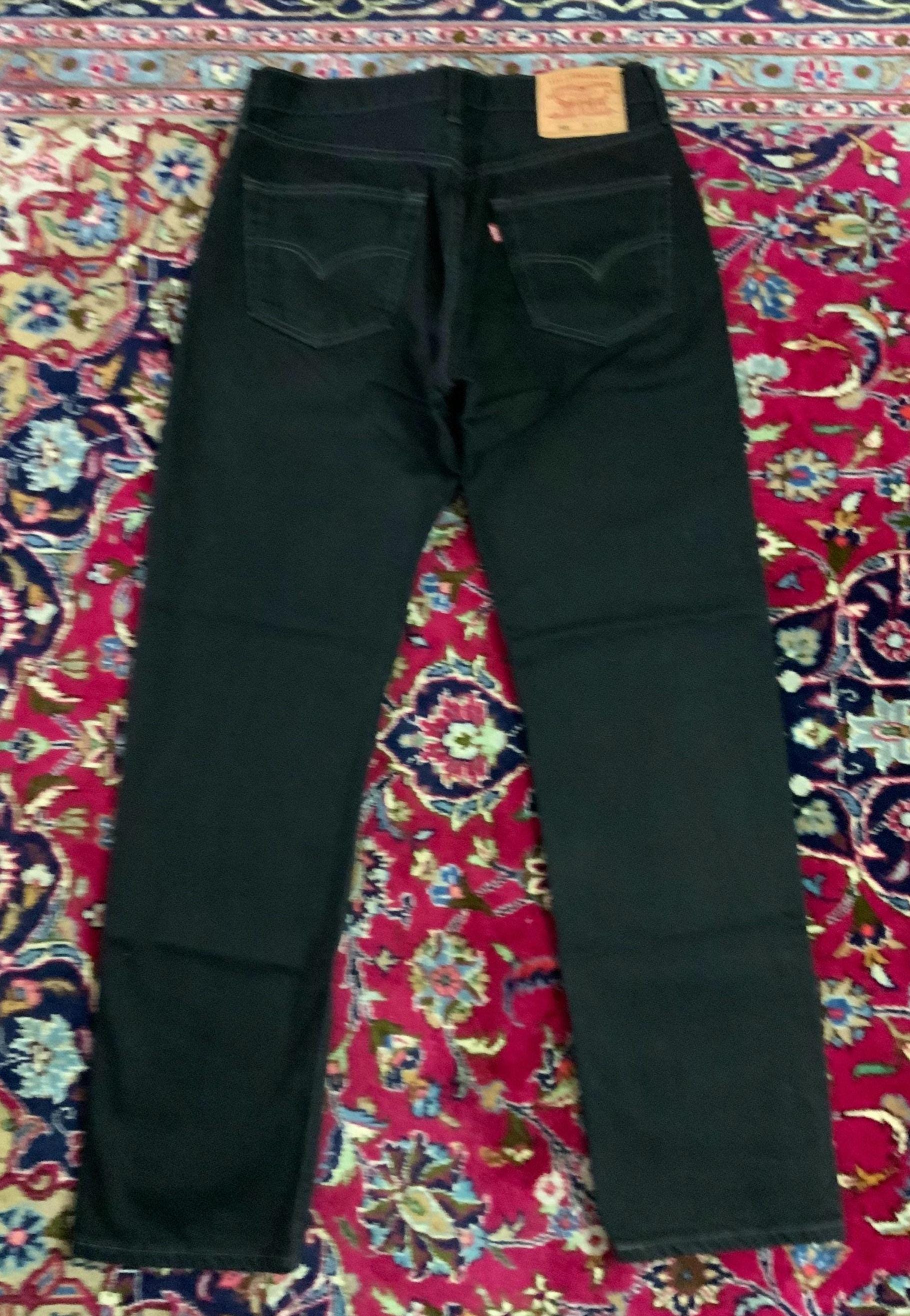 USA製 LEVI'S リーバイス 501 ブラックデニム W33 L32 黒 | NY