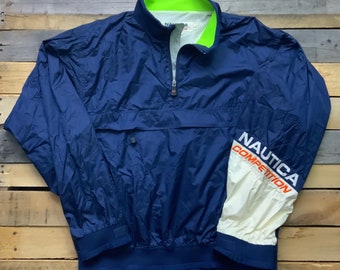 Vintage 90s Nautica Competition 1/2 Zip 